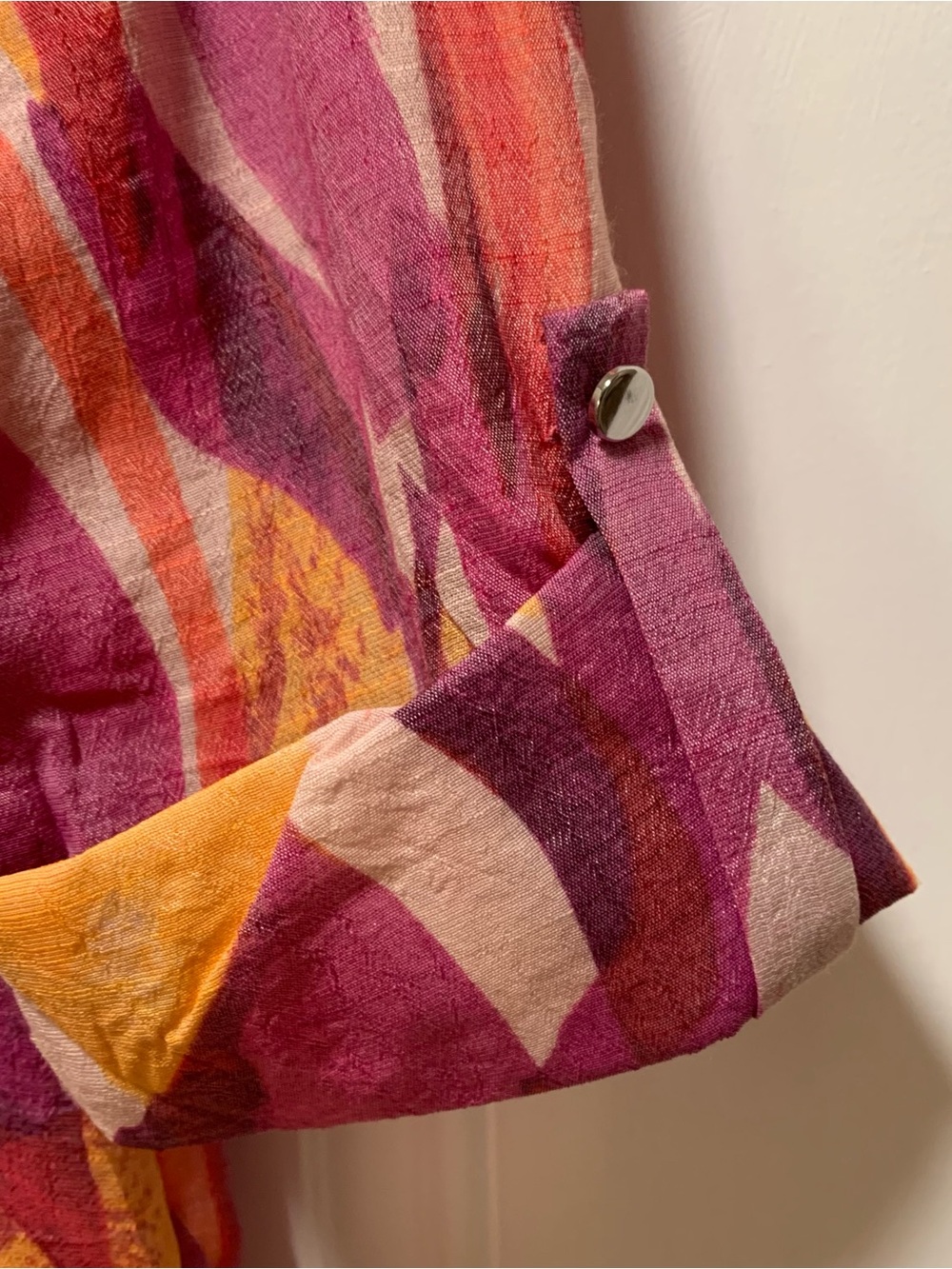 Cocomo Multi-Color Abstract Wave V-Neck Tunic - Picture 5 of 6
